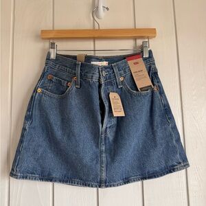 Levi's Blue Denim Skirt